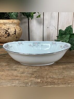 Retired Noritake Smithfield 10" Oval Vegetable Serving Bowl